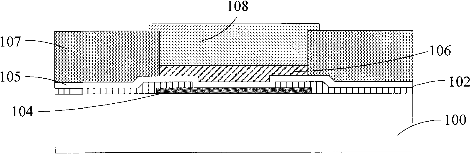 Salient point and forming method thereof
