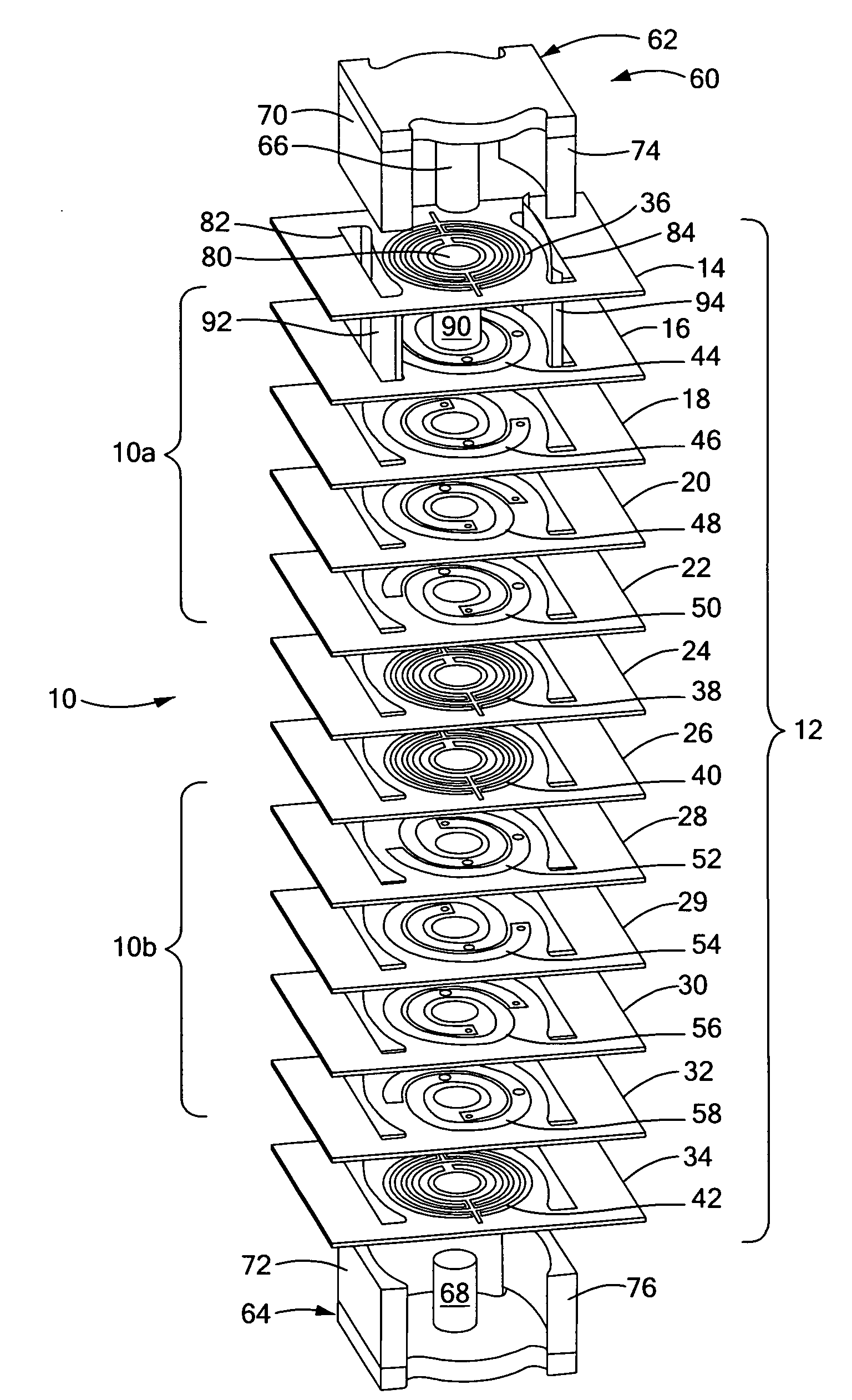 Planar magnetic structure