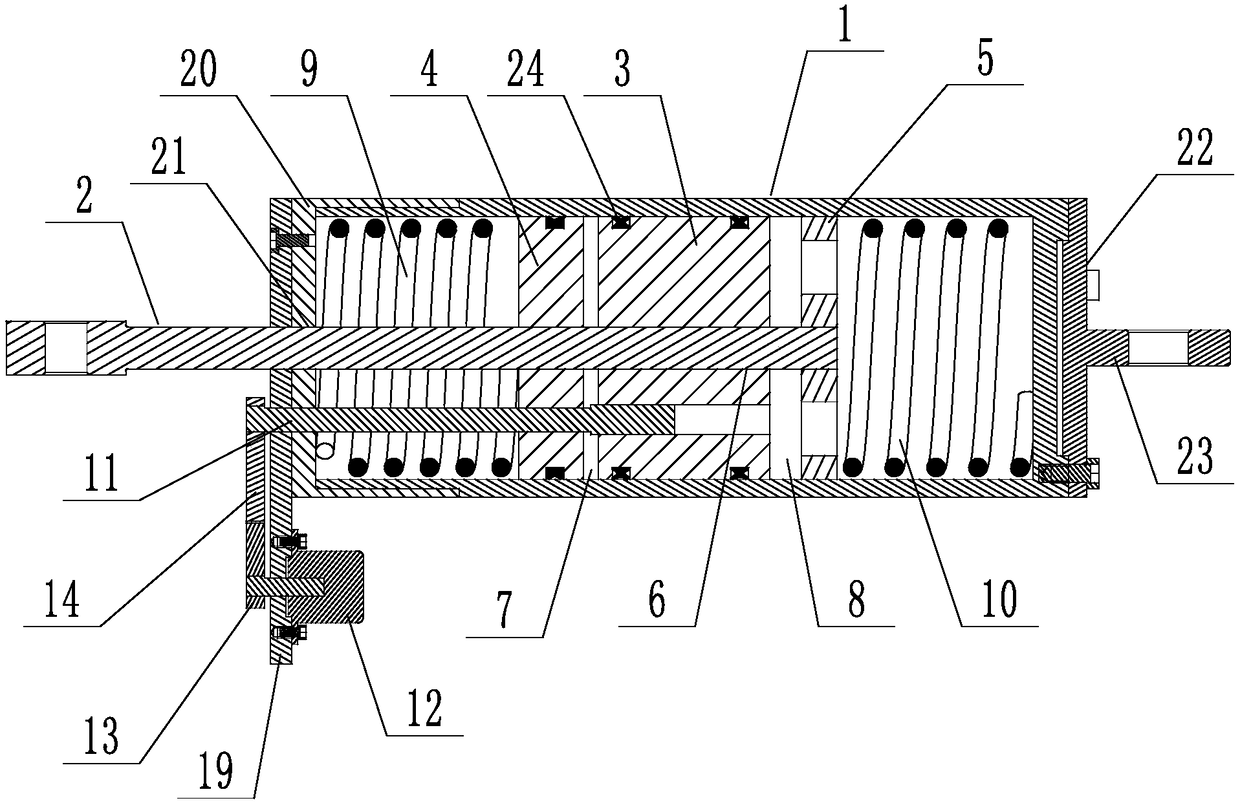 Novel variable-damping hydraulic cylinder