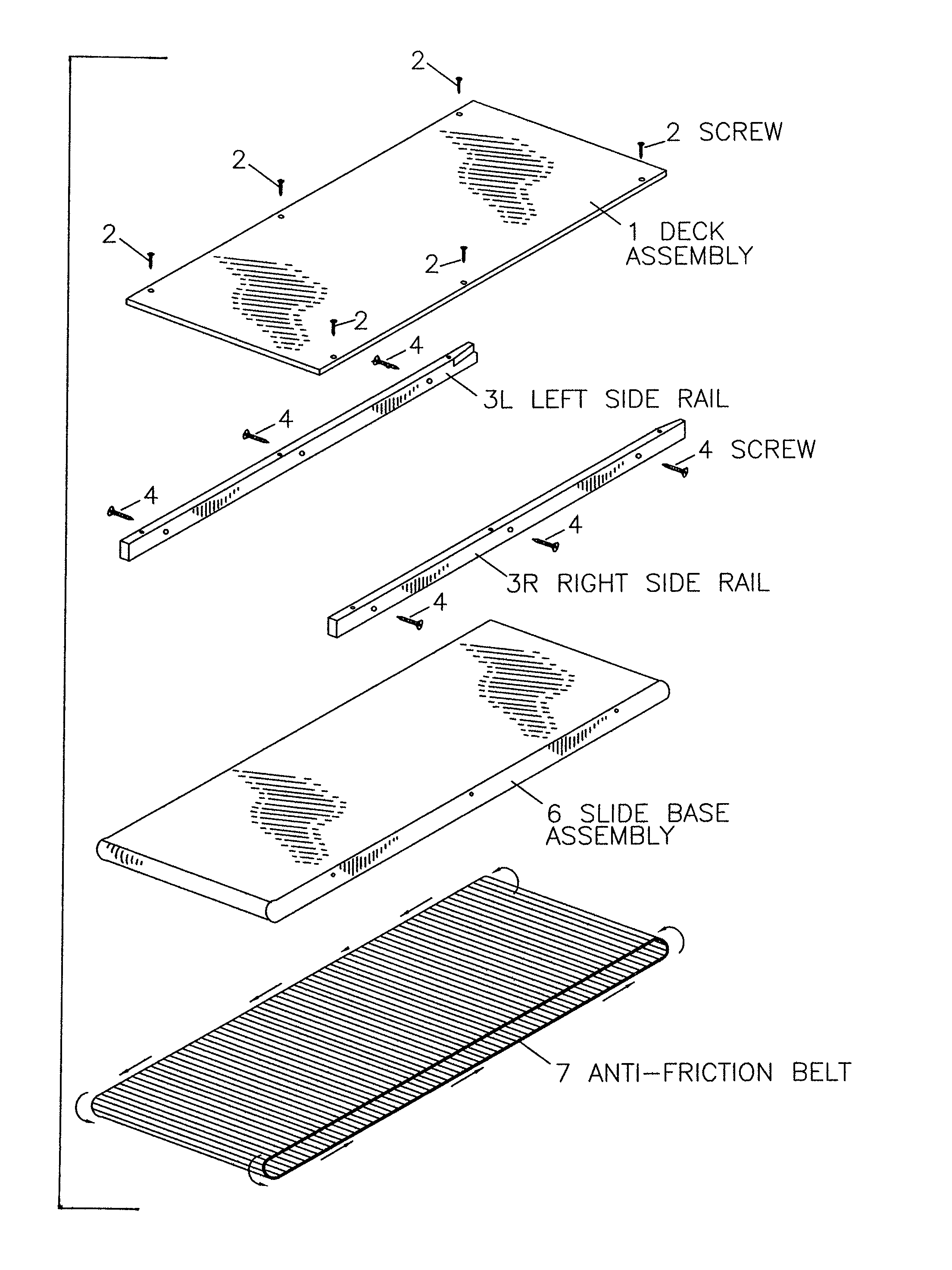 Board sliding device with air pump for sliding on ground
