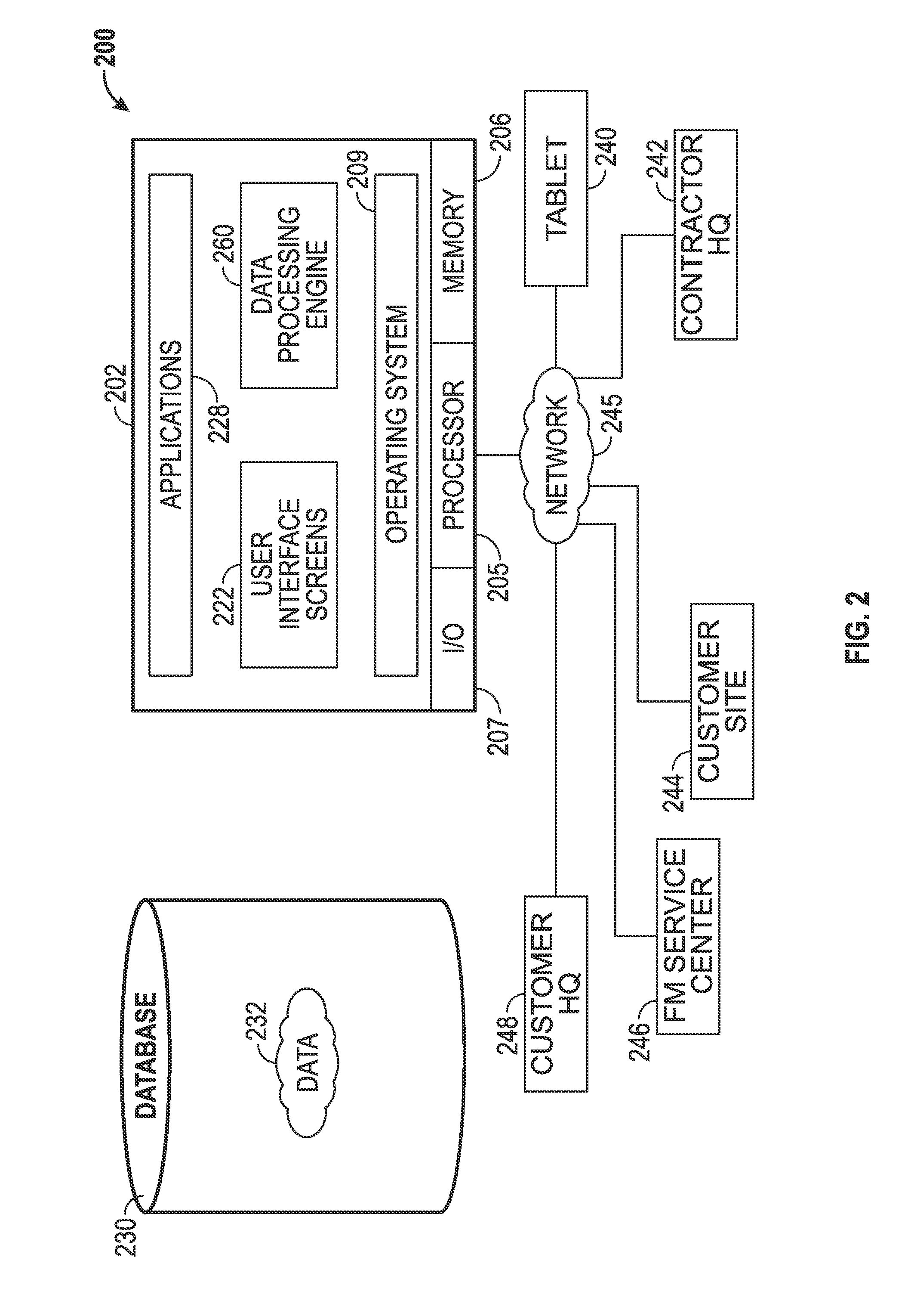 System and method for controlling the elements of parts and labor costs in a facilities management computing environment