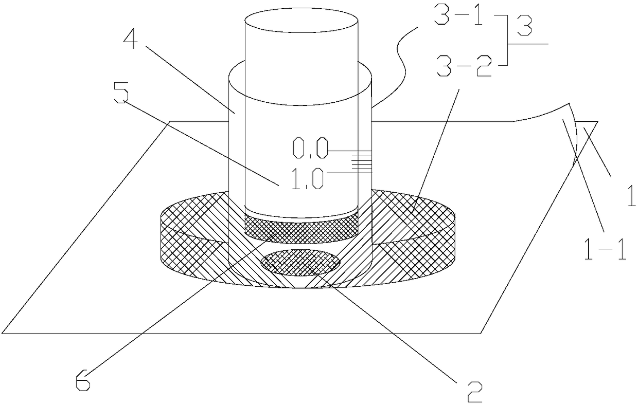 Hemostatic device for subcutaneous injection site