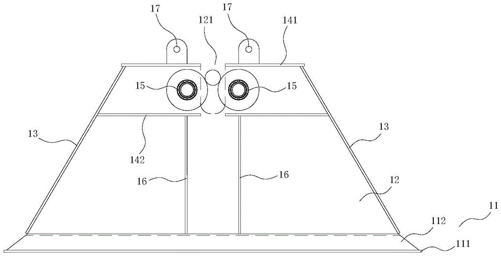 Tooling for cable pulling or replacing of ship