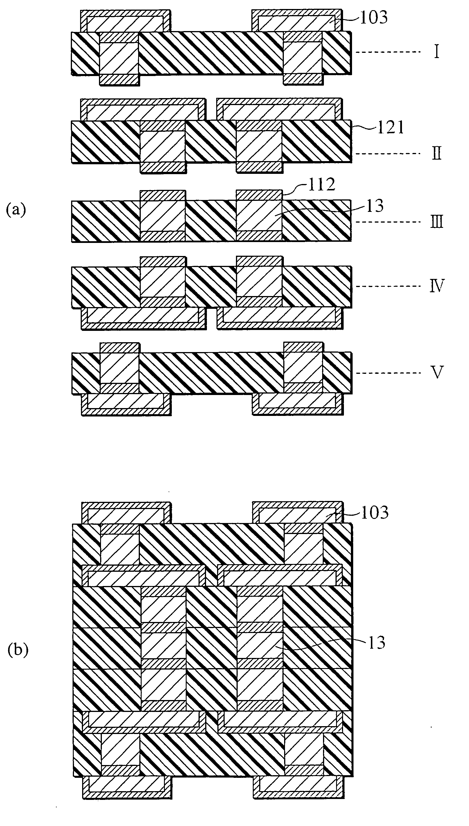 Connection substrate, multi-layer wiring board using the connection substrate, substrate for semiconductor package, and methods for manufacturing them