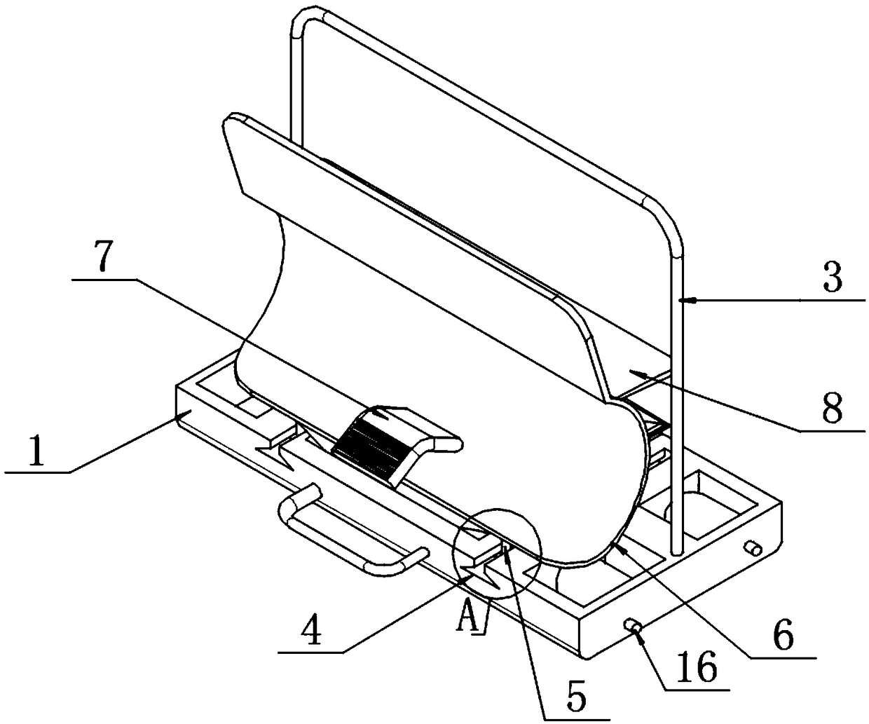 Spark shield protection device for electromechanical cutting machine