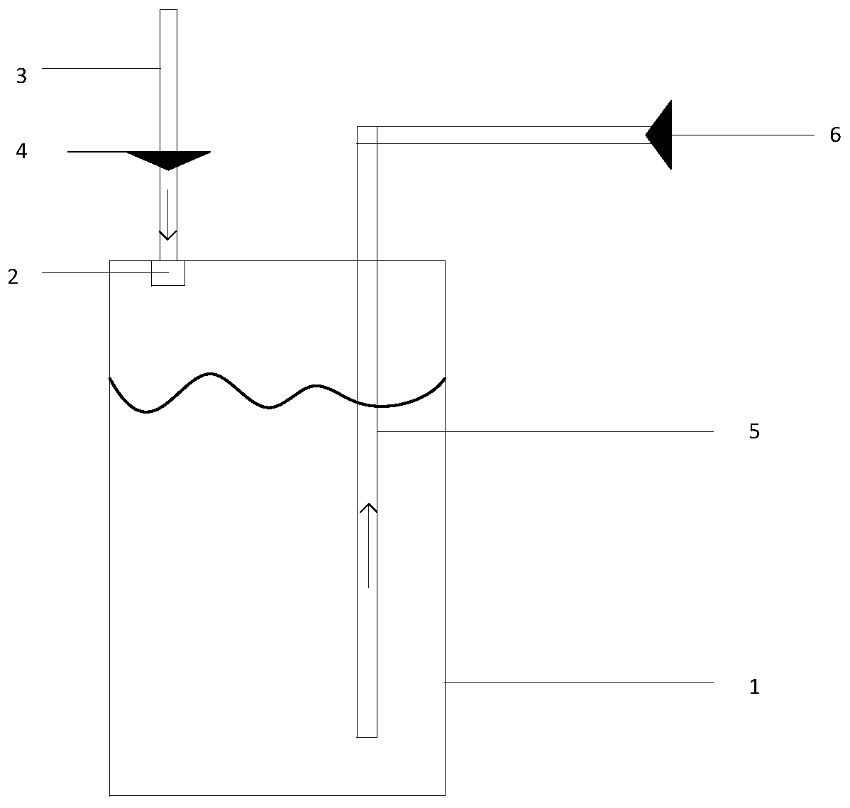 Device for preparing epitaxial silicon wafer and purity detection method for silicon source material