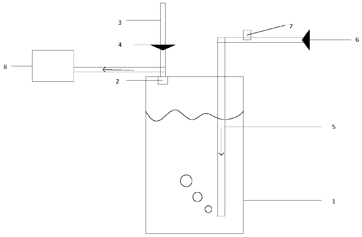 Device for preparing epitaxial silicon wafer and purity detection method for silicon source material