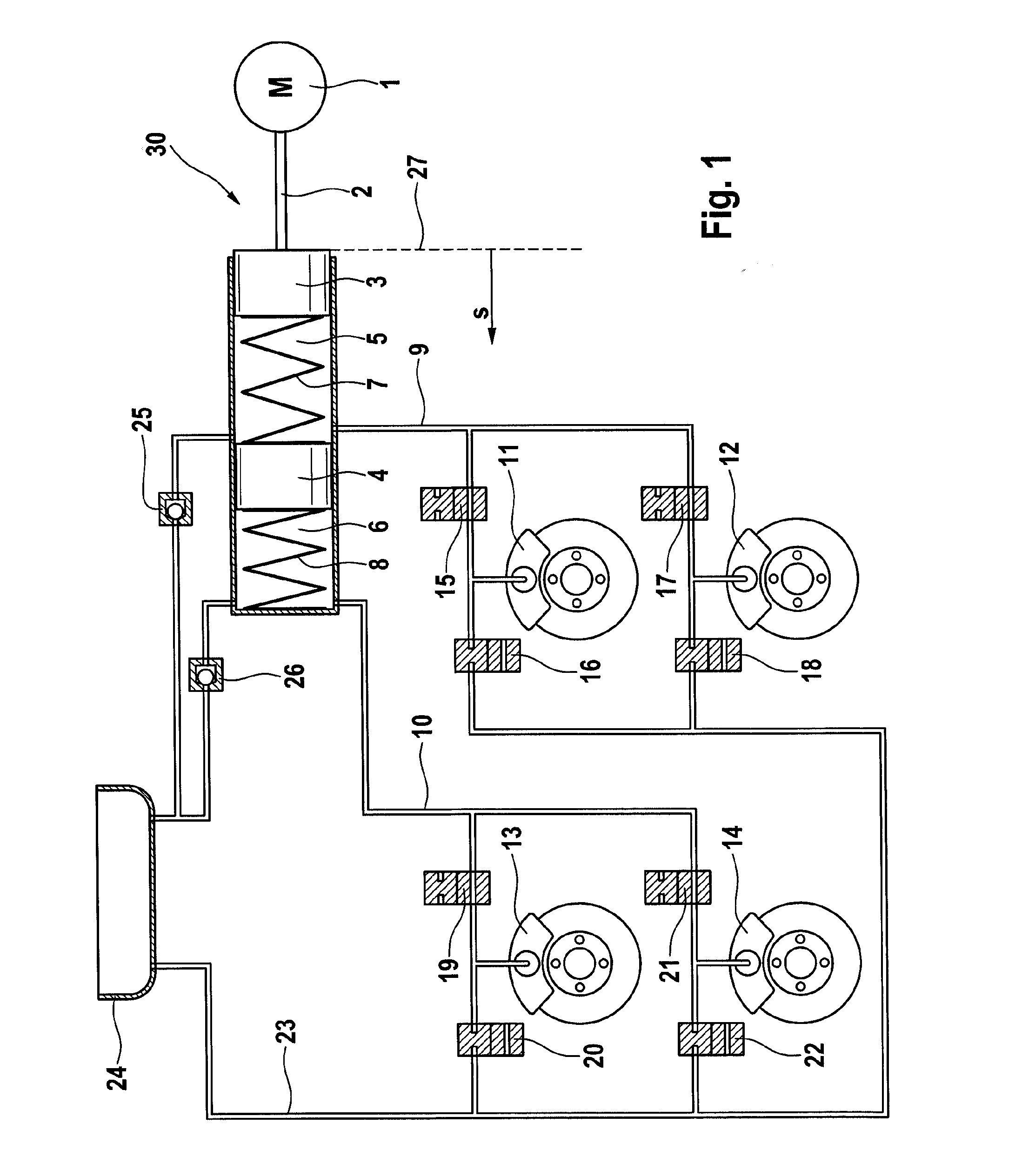 Method for Controlling an Electrohydraulic Braking System and Electrohydraulic Braking System