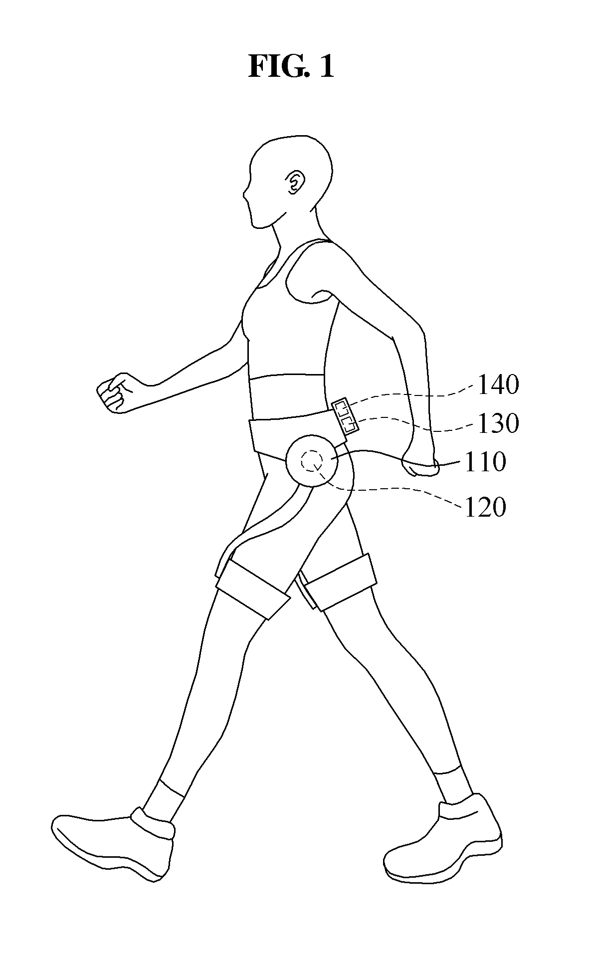 Method and apparatus for recognizing gait motion