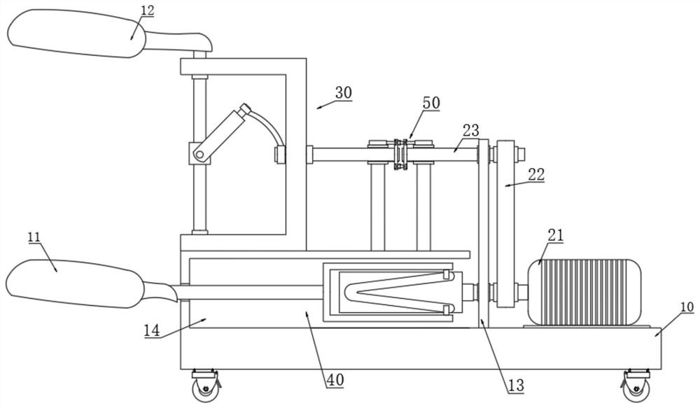 Underground cable path detection device