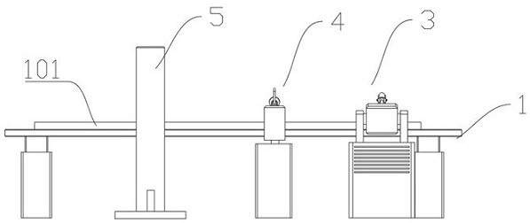 Automobile part crack detection device