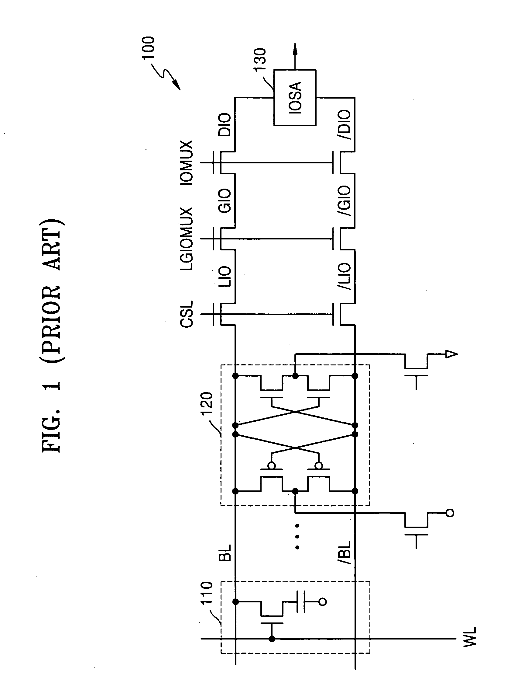 Semiconductor memory device having local sense amplifier with on/off control