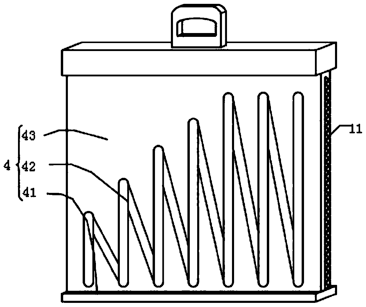 A magnesium alloy electrophoretic coating equipment
