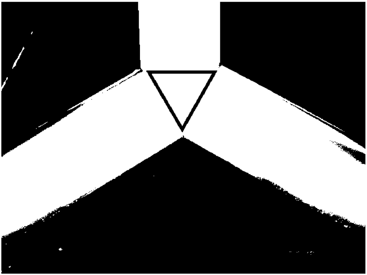 A monitoring and alarming device for the working state of the top hammer of a diamond six-sided top press