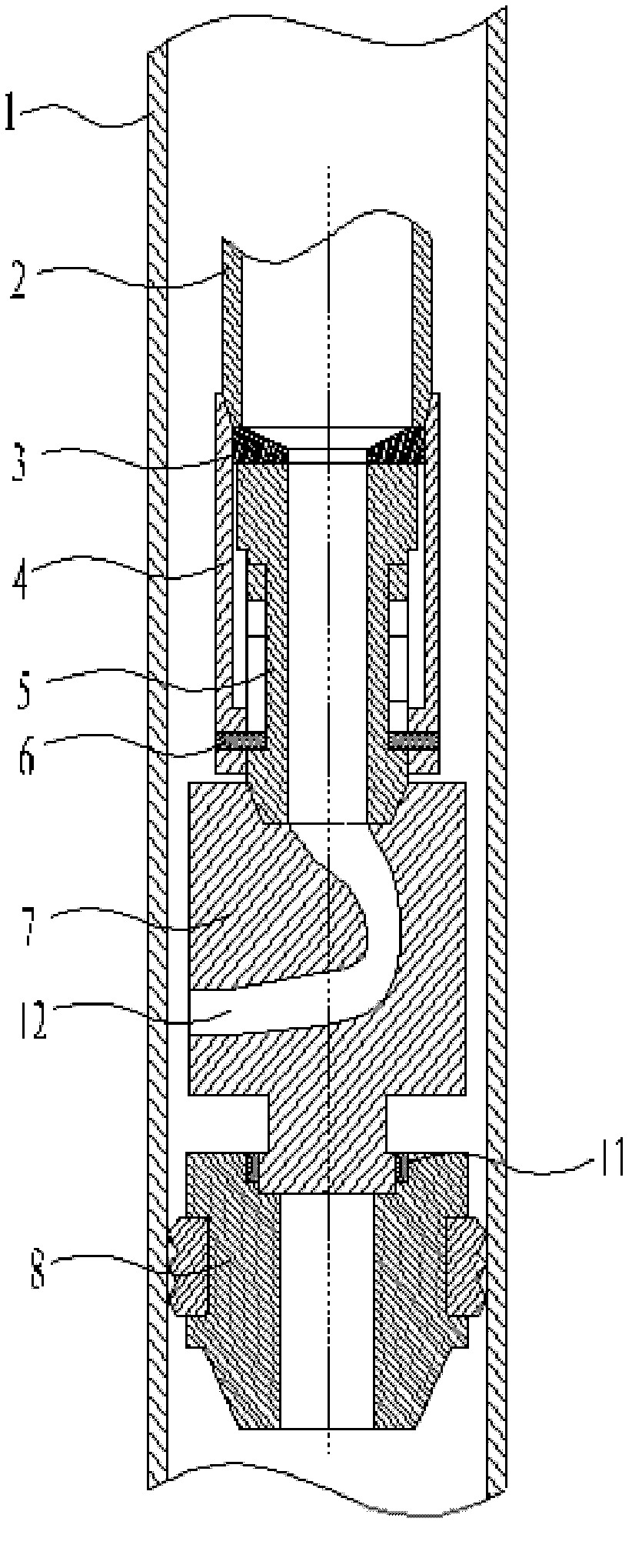 Radial horizontal well orienting device and method for operating same