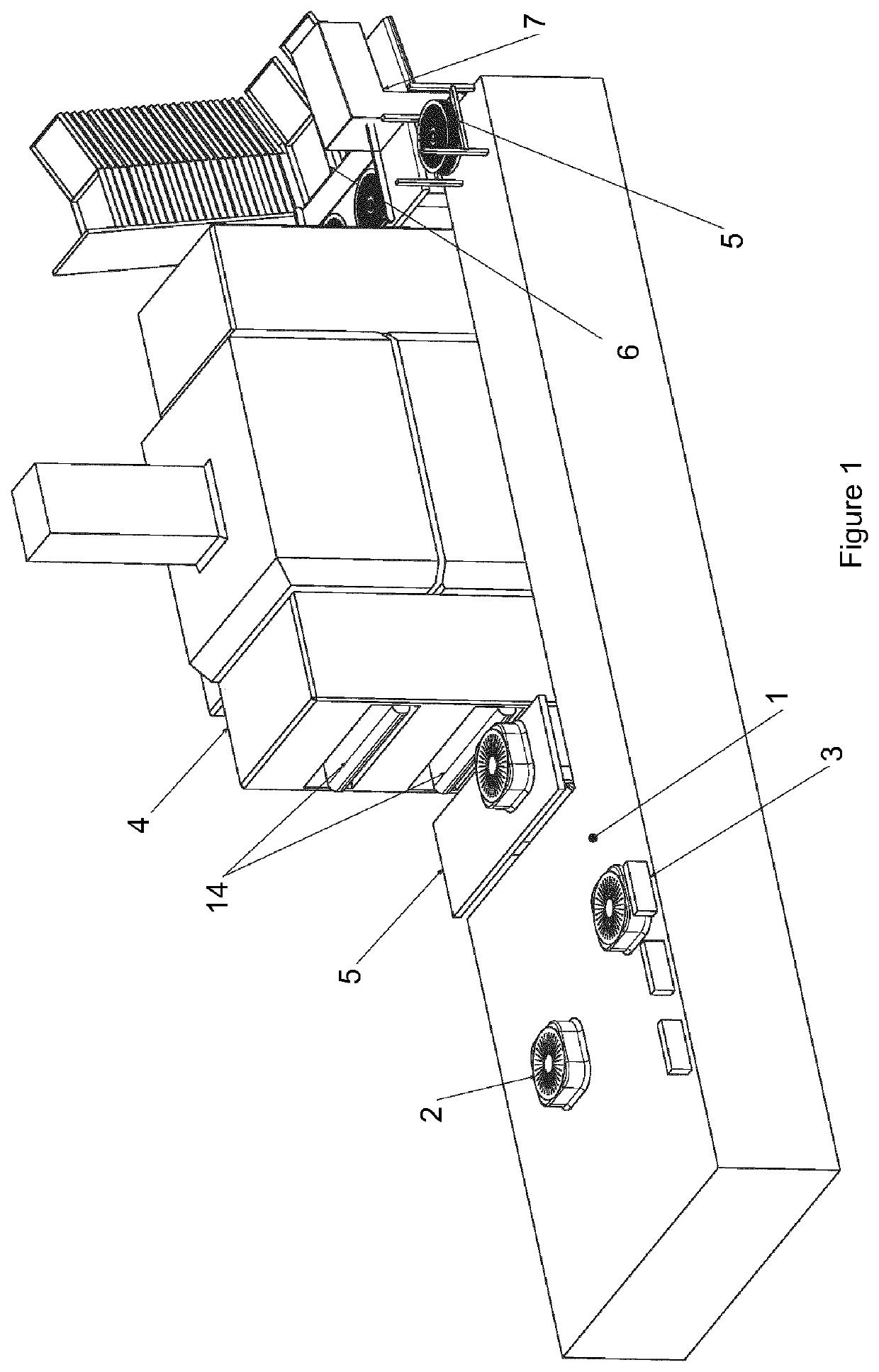 Flexible automatic food processing and client orders execution machine