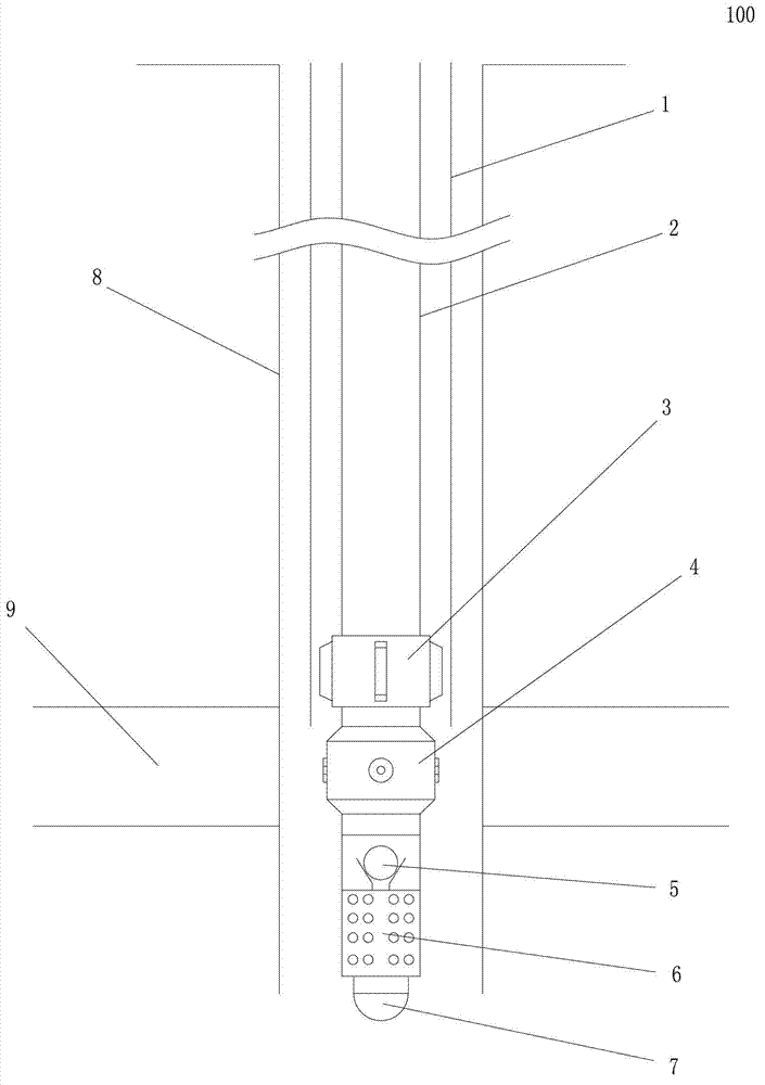 Foam-assisted hydraulic sandblasting perforating technique pipe string and method