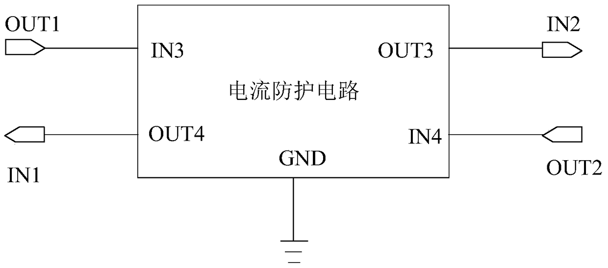 Display device and current protection method thereof