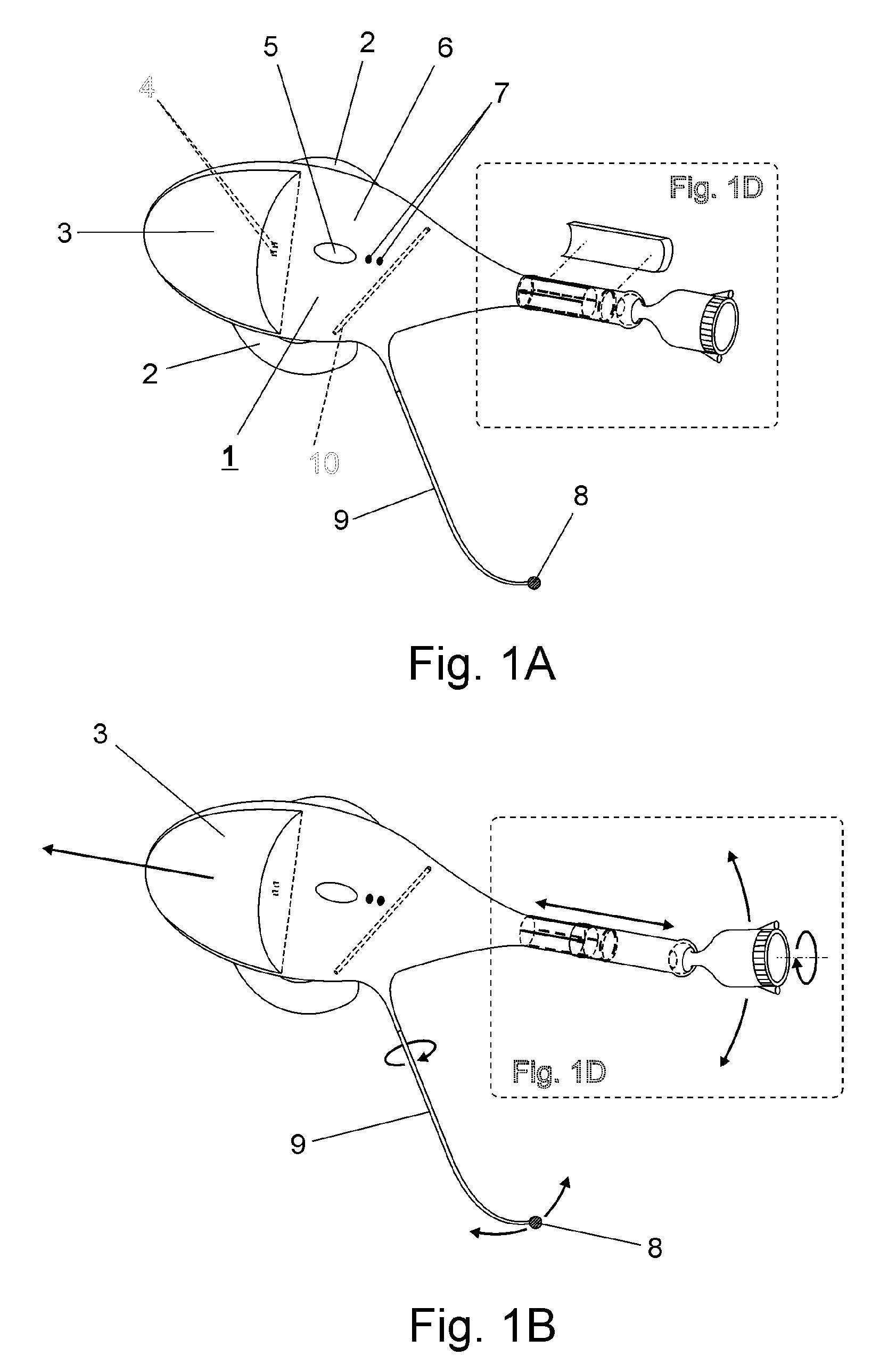 Method of controlling a machine connected to a display by line of vision