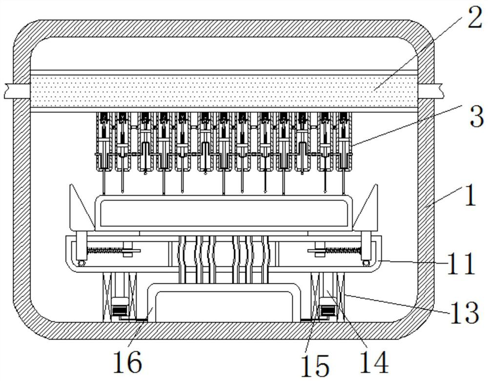 Energy-saving and environment-friendly efficient touch screen detection device