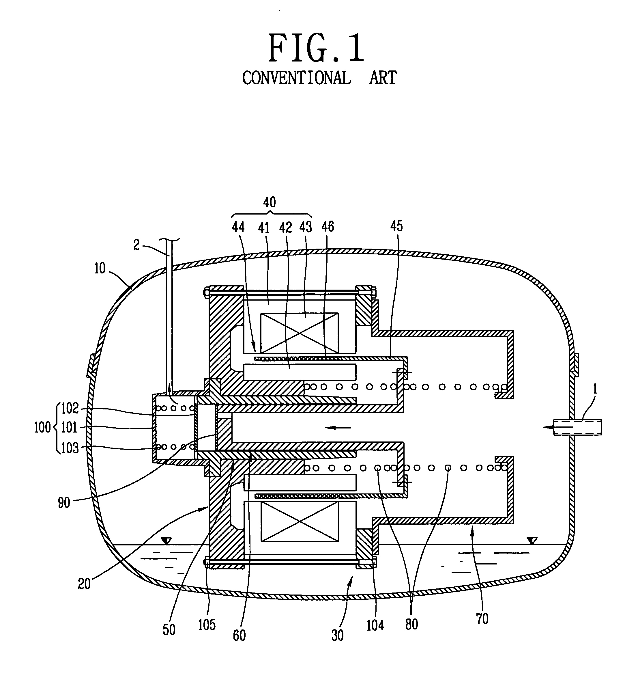 Discharge valve assembly of reciprocating compressor