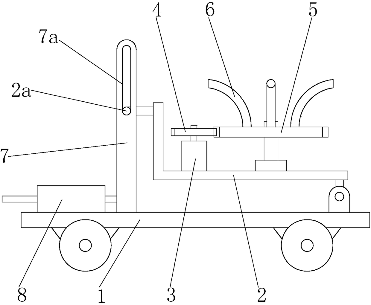 An automatic watering and cleaning device