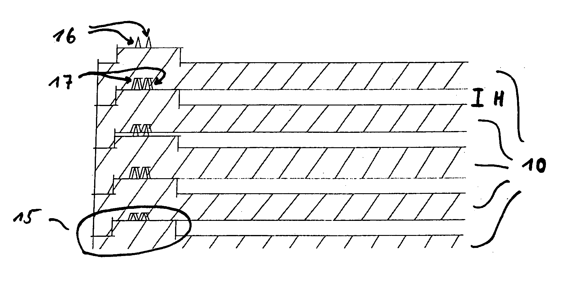 Device and process for heating III-V wafers, and annealed III-V semiconductor single crystal wafer