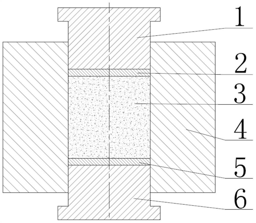 A preparation method of titanium-aluminum-based superalloy bulk based on thermal explosion reaction