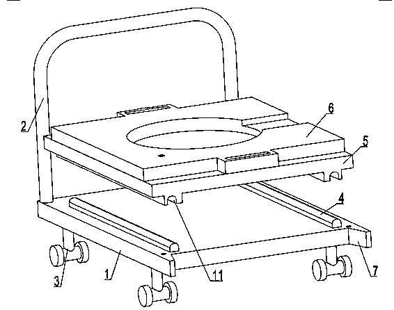 Turnover tool vehicle for processing motor shell