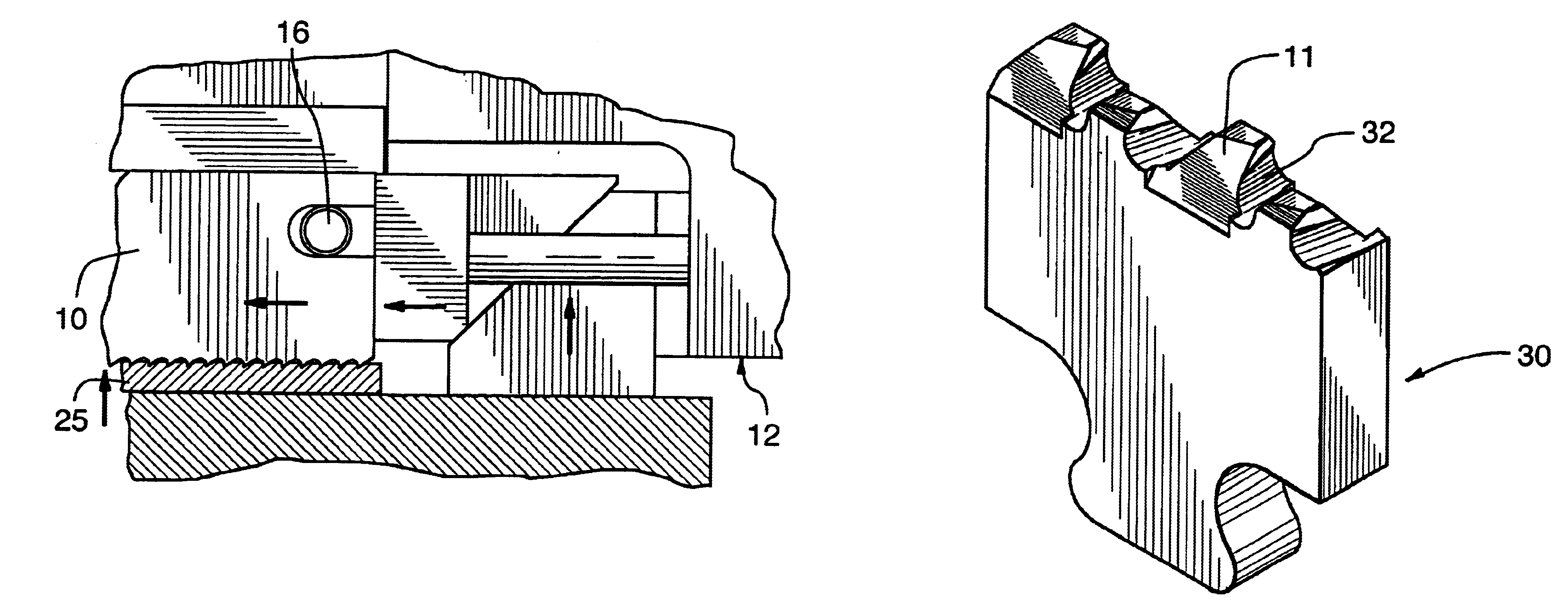 Apparatus for manufacturing a brake plate