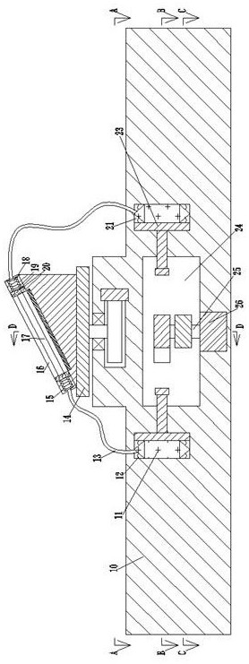 A self-rotating photovoltaic panel