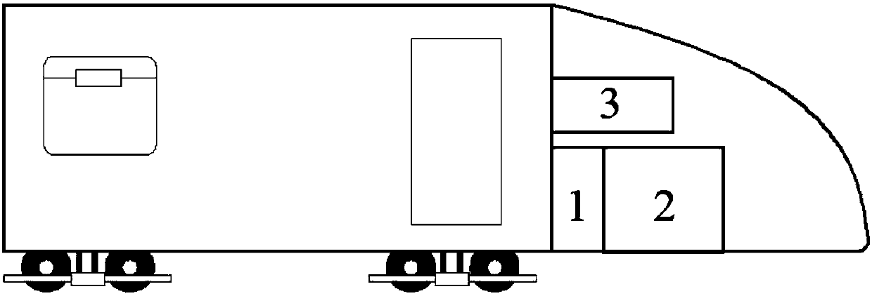 Construction method and system for train scaling equivalent model applied to collision experiment