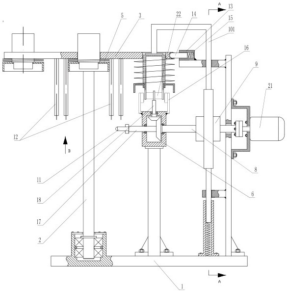 Cup body inner wall cleaning machine