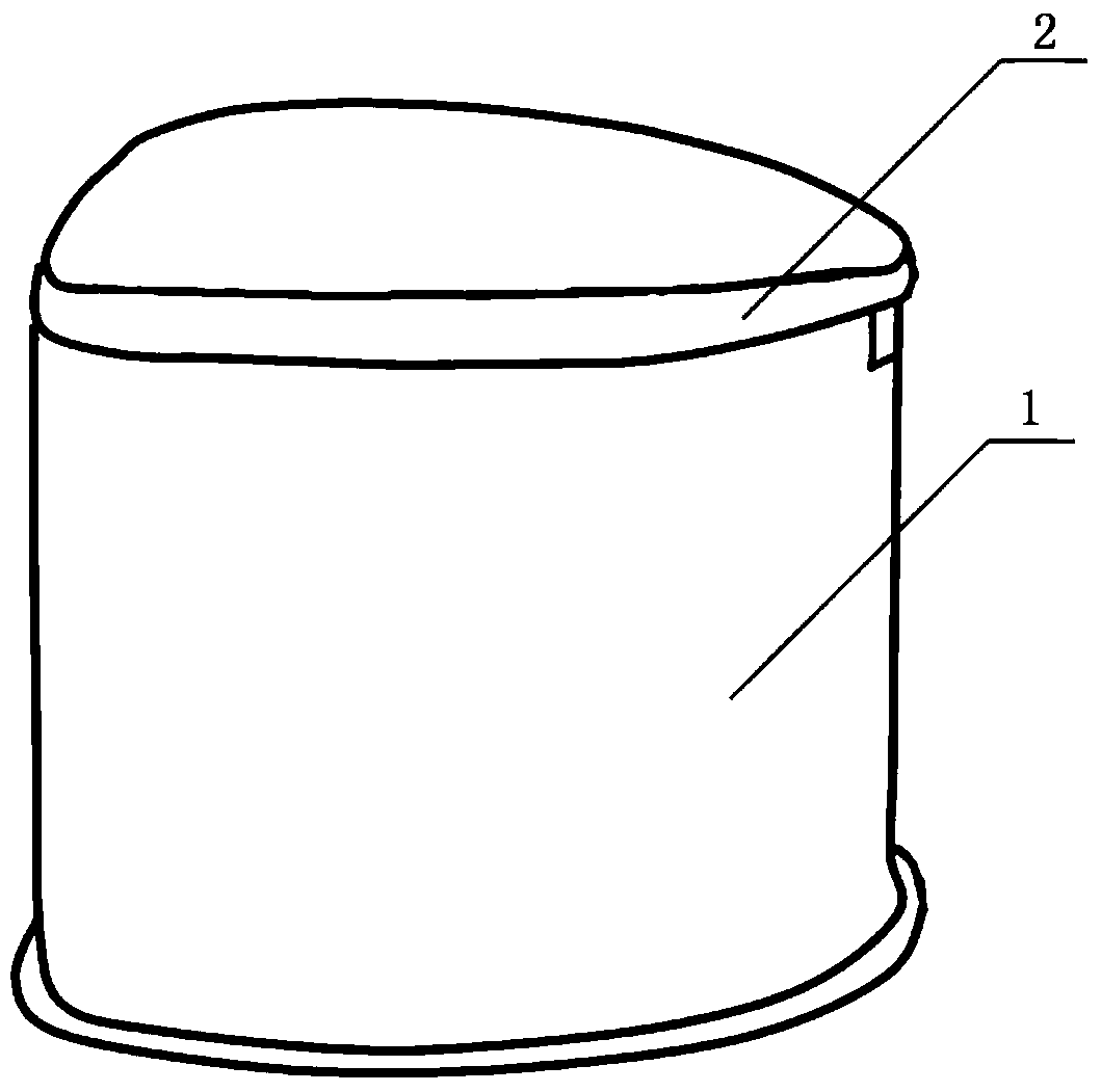 Movable toilet bowl with excrement and urine separating function and application method of toilet bowl