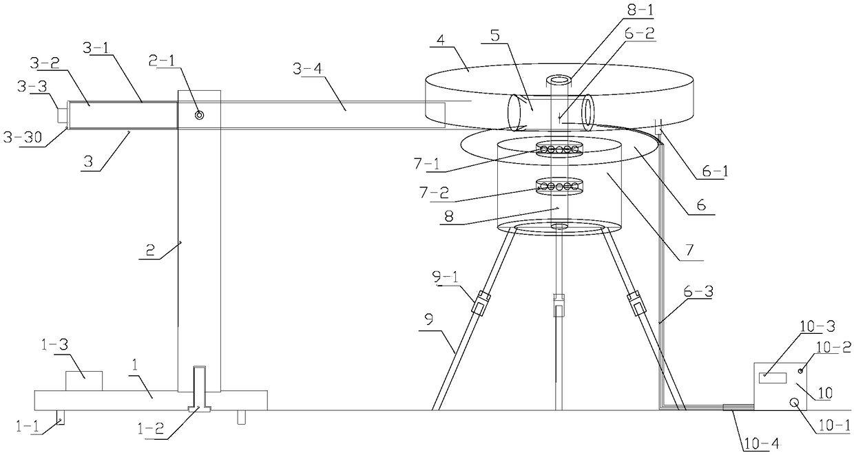 Novel experimental apparatus for quantitatively verifying momentum moment conservation law