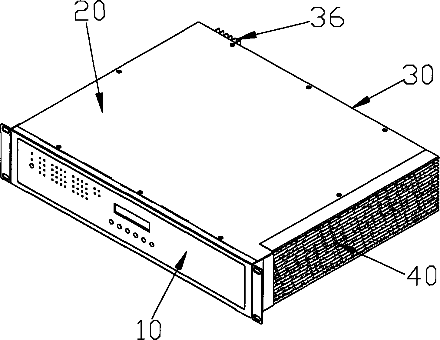 Centralized communication control device for embedded computer