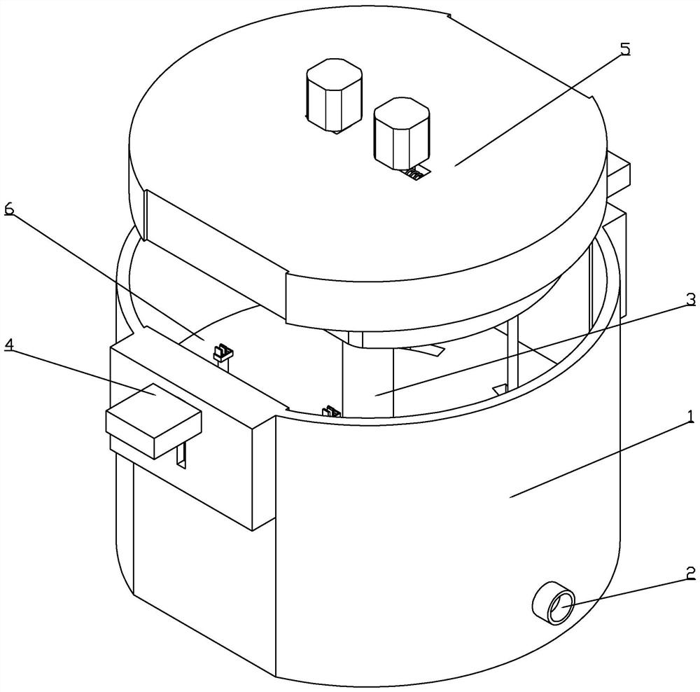 Dental complete denture and denture nursing equipment and usage method thereof