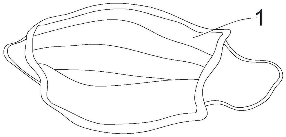 Mask for treating and/or preventing rhinitis and preparation method thereof