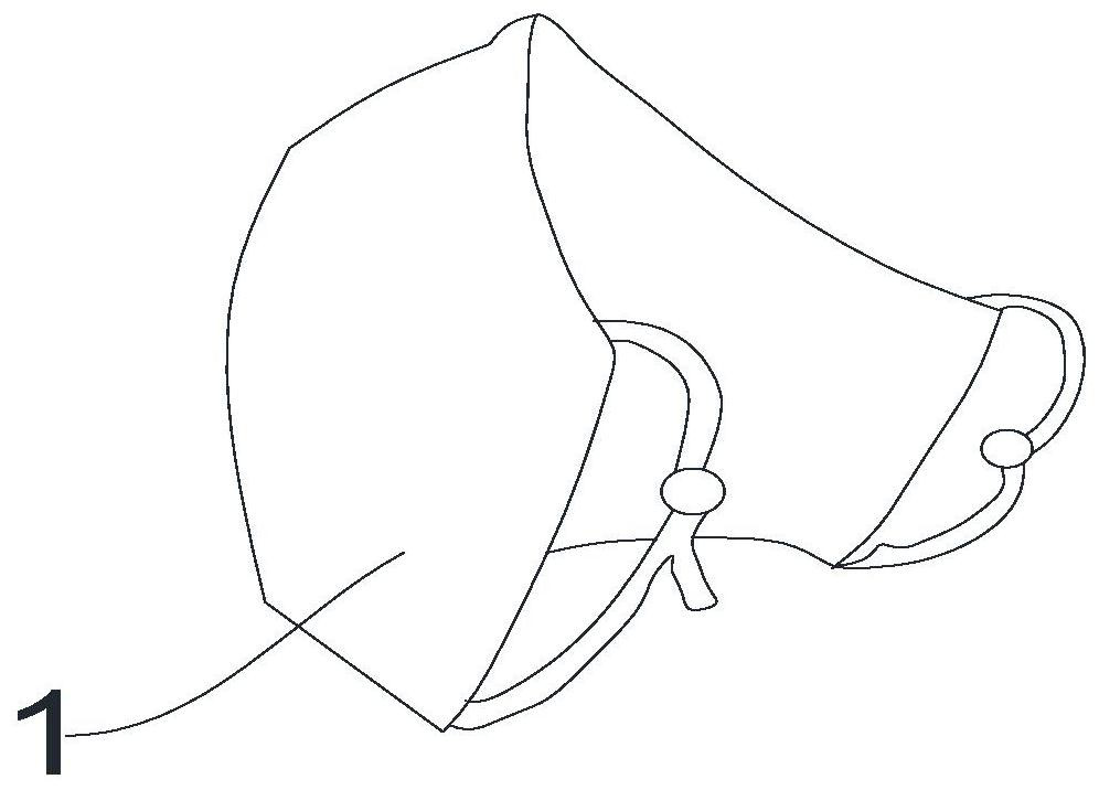 Mask for treating and/or preventing rhinitis and preparation method thereof