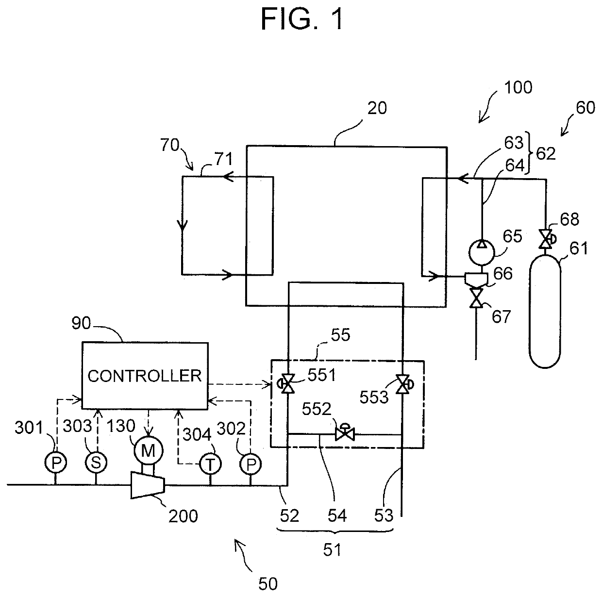 Fuel cell system and control method of fuel cell system