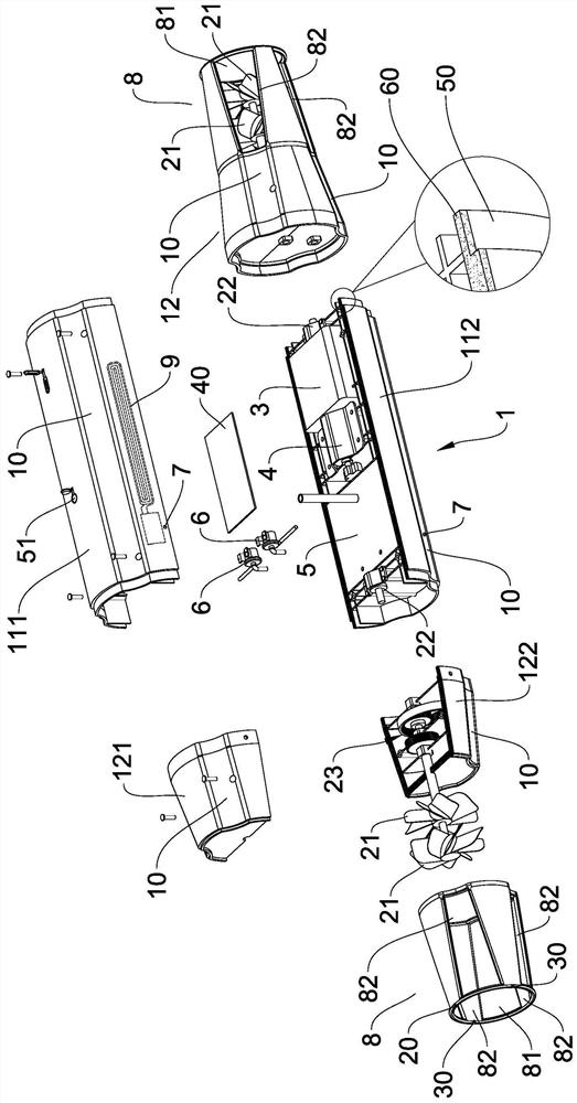 Ultrasonic dredging robot device capable of freely moving in blood vessel front and back