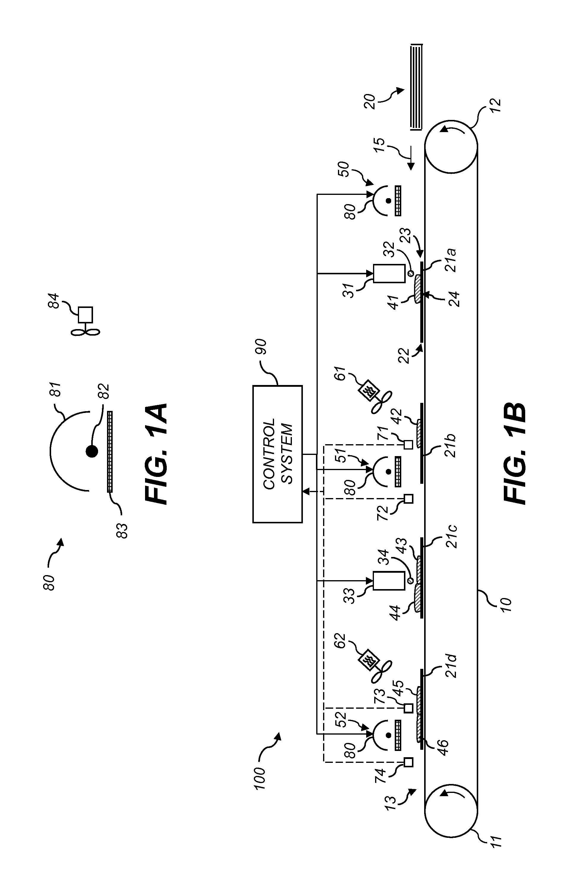 Charger providing non-uniform electrostatic holding force