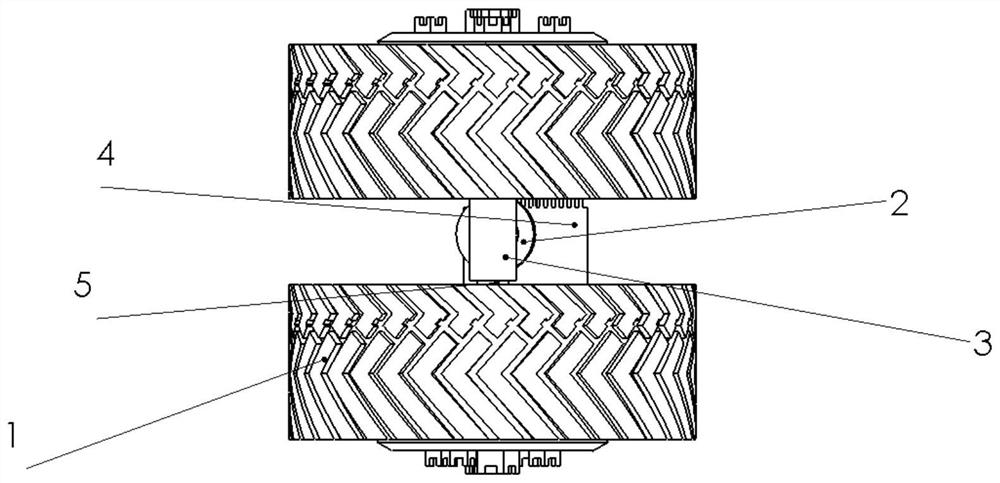 Wheel set traveling system and control method thereof