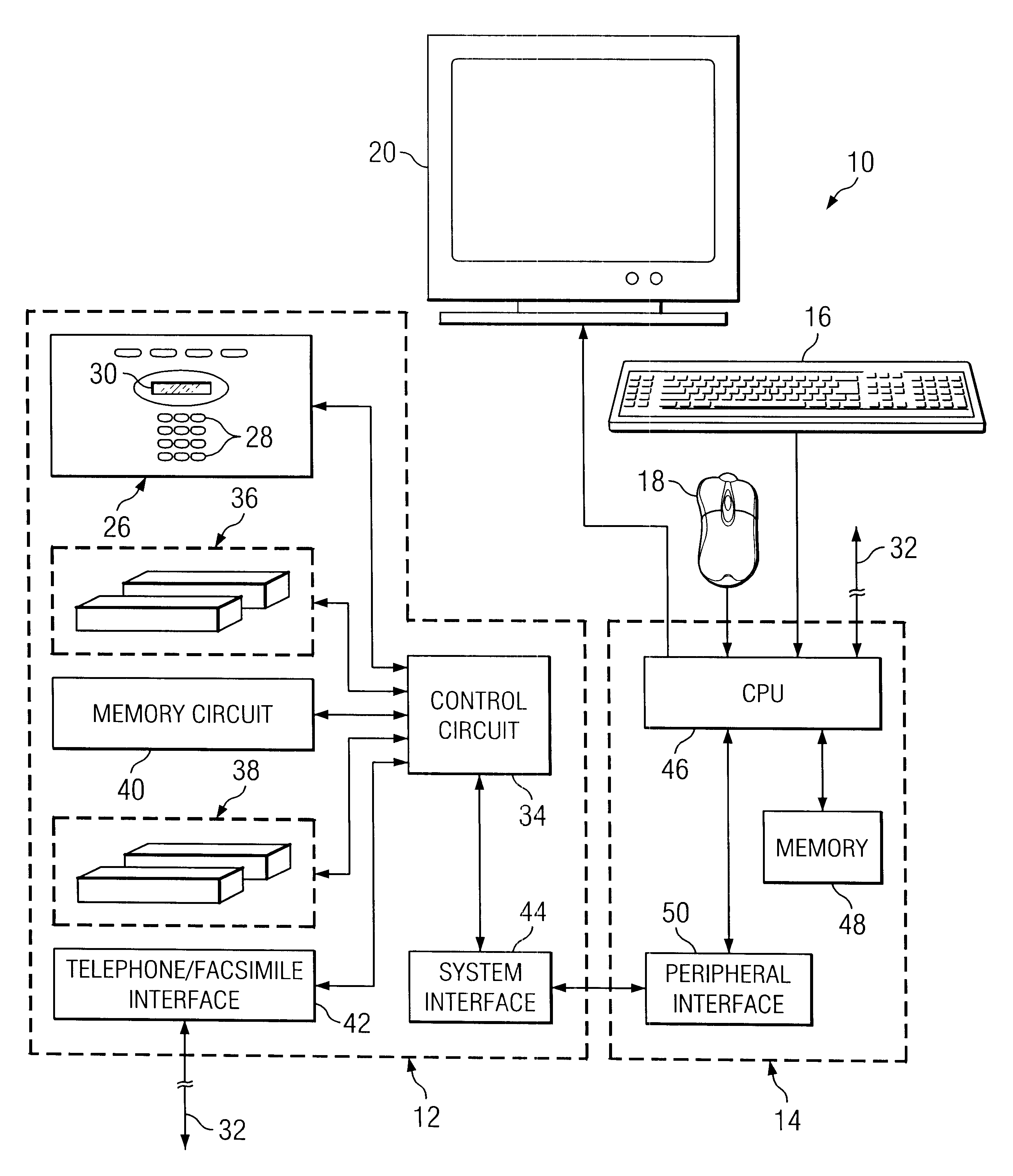 Method and apparatus for controlling a scanning device