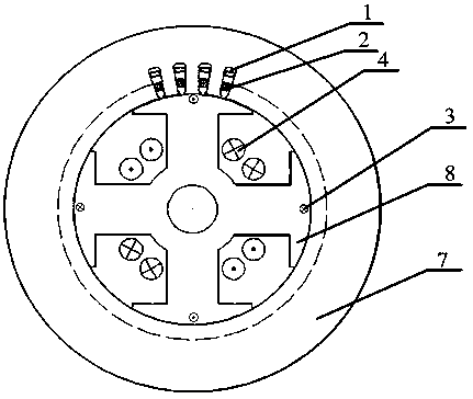 Double Induction Brushless Excitation Motor