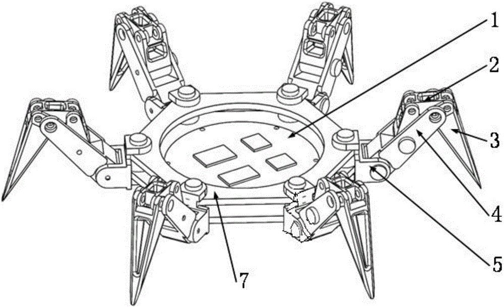 Micro-bionic hexapod robot based on 3D printing technology