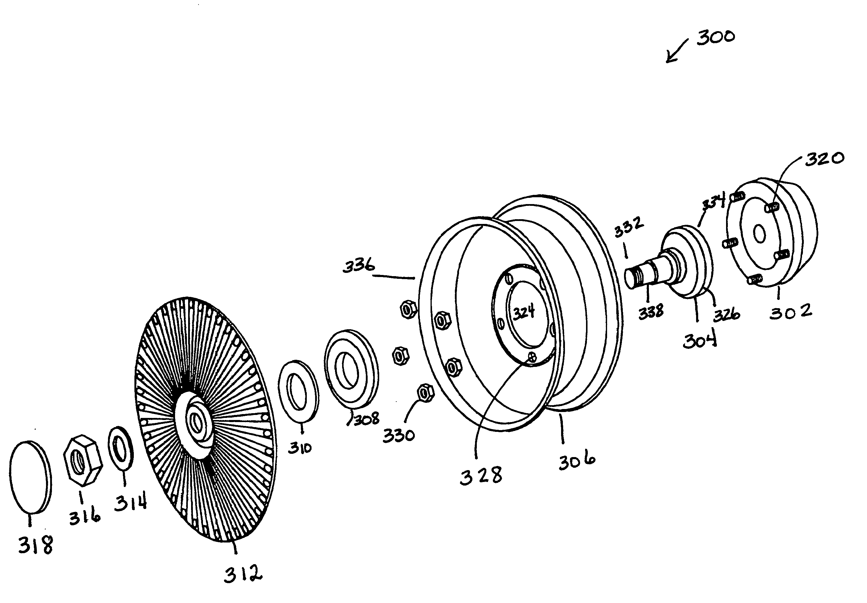 Custom wheel assembly