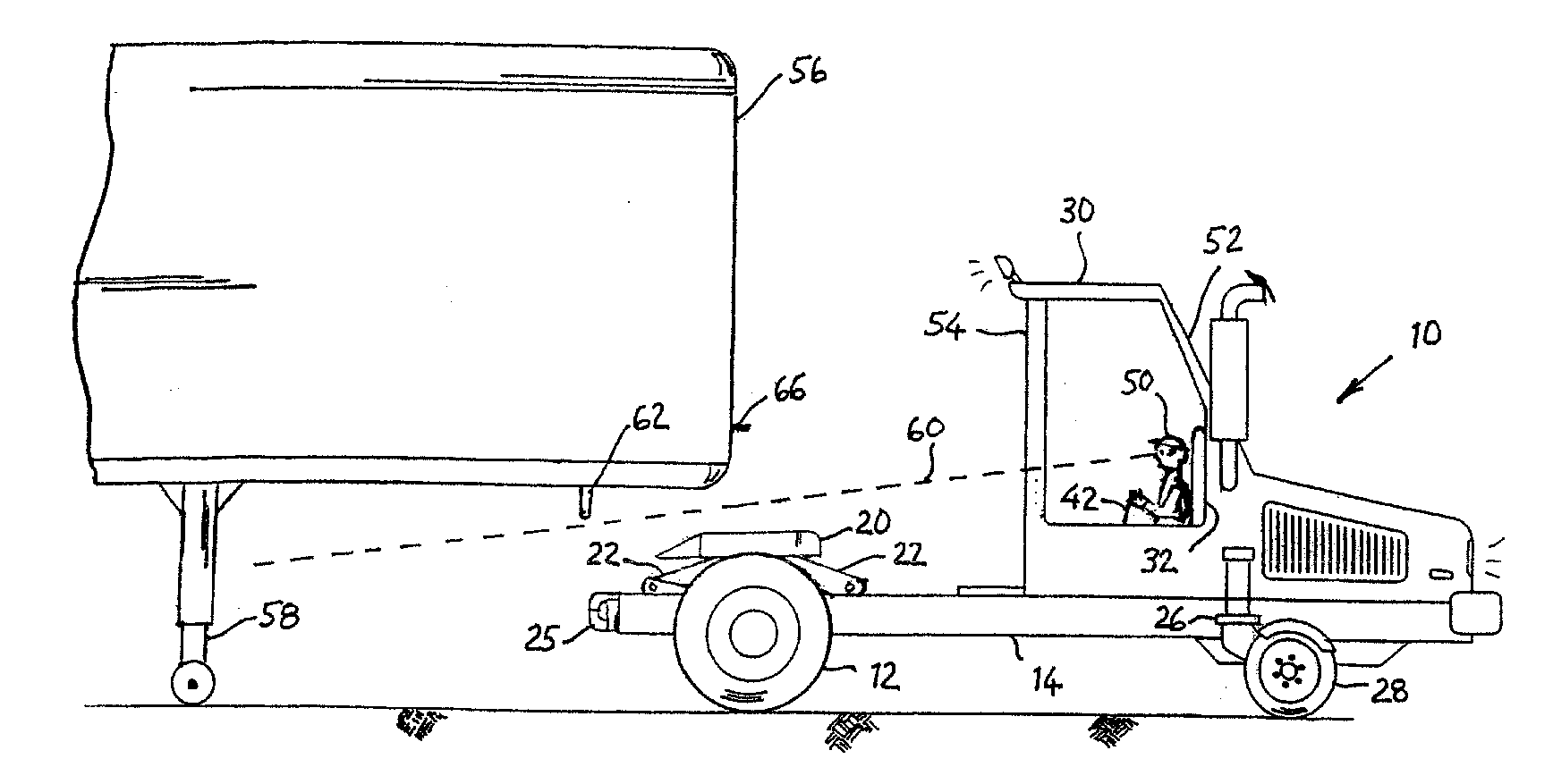 Trailer mule vehicle for moving semi-trailers