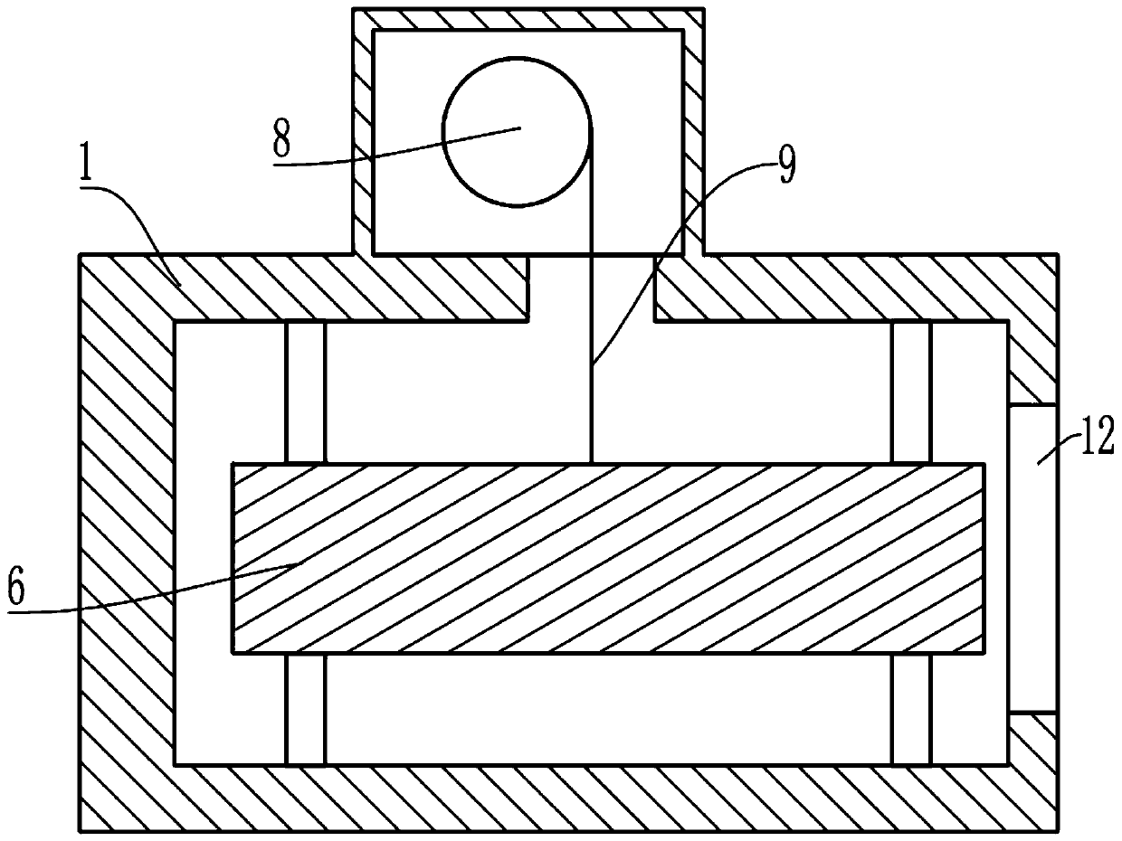 Door plate gluing device