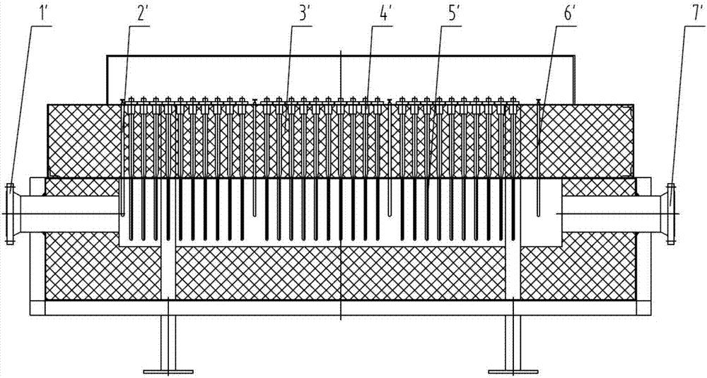 Energy-saving recycling tail gas treatment equipment